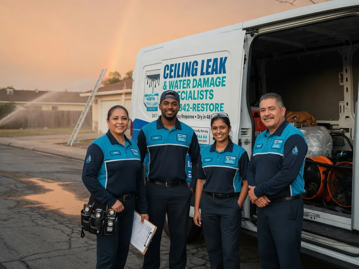 Ceiling Leak Cleanup company in Topsfield, ME
